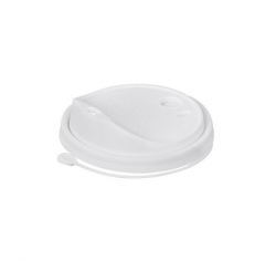 Крышка матовая для напитков К90 мм. ПП (белый)
